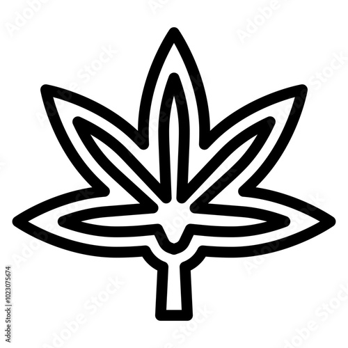 Weed Wonders Vector Design Icon Style