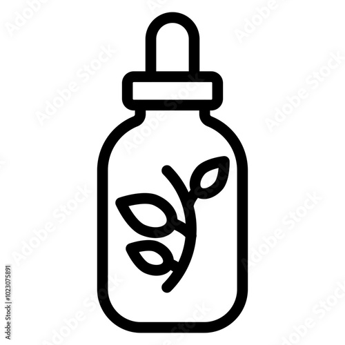 Herbal Horizon Vector Design Icon Style