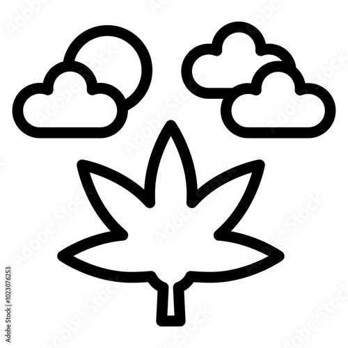Mary Jane Meadow Vector Design Icon Style