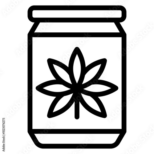 THC Trail Vector Design Icon Style