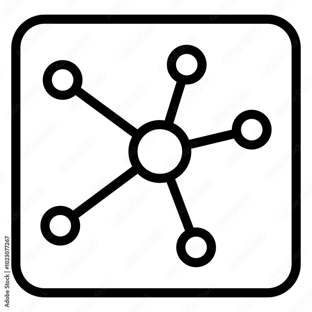 Neon Network Vector Design Icon Style Neon Network Vector Design Icon Style