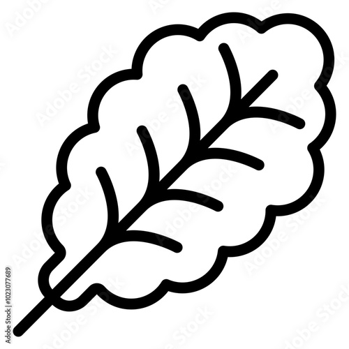 Kale Vector Design Icon Style