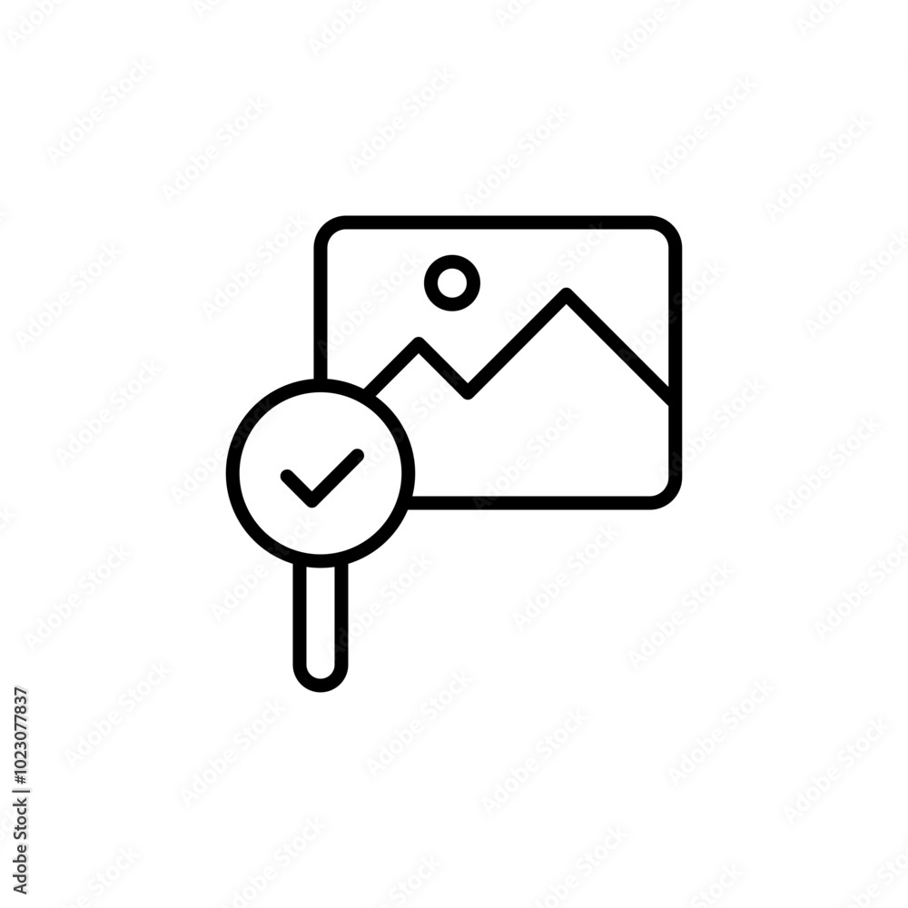 Safe search outline icons, minimalist vector illustration ,simple transparent graphic element .Isolated on white background Safe search outline icons, minimalist vector illustration ,simple transparent graphic element .Isolated on white background