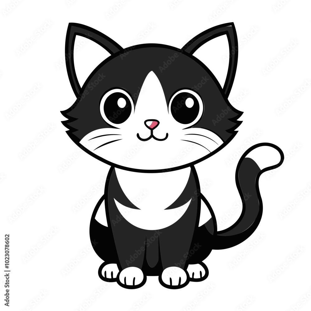 Cute cat black silhouette Vector illustration, cartoon style, suitable for Halloween design, Halloween Silhouette Black cat Cute cat black silhouette Vector illustration, cartoon style, suitable for Halloween design, Halloween Silhouette Black cat