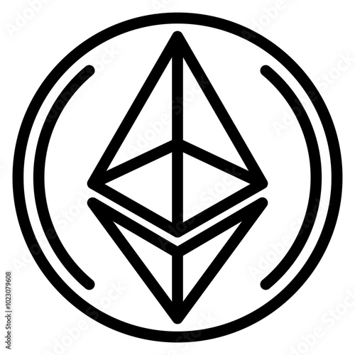 Ether Echo Vector Design Icon Style