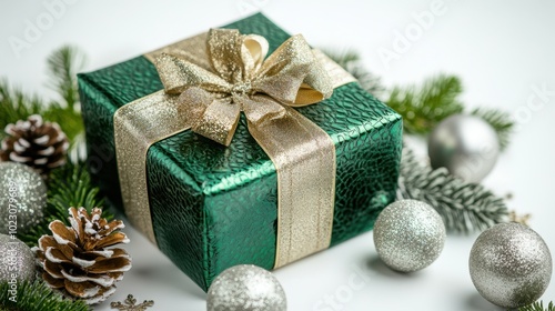 The Festive Green Gift Box