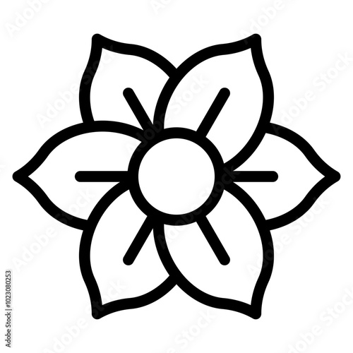Petal Parlor Vector Design Icon Style