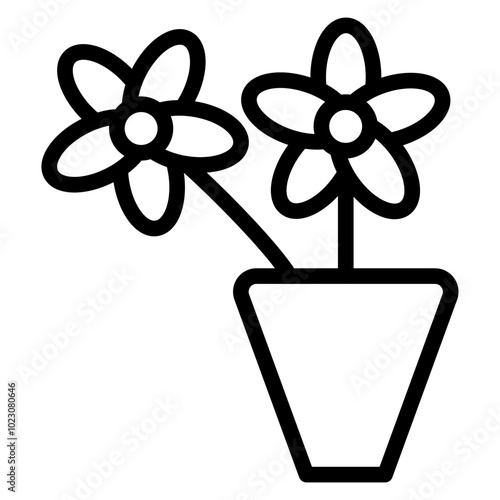 Blossom Bliss Vector Design Icon Style