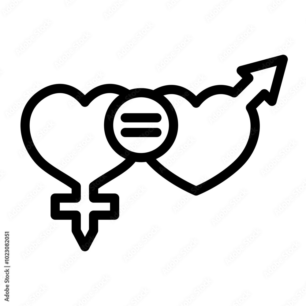 Equality Symbol Vector Design Icon Style Equality Symbol Vector Design Icon Style
