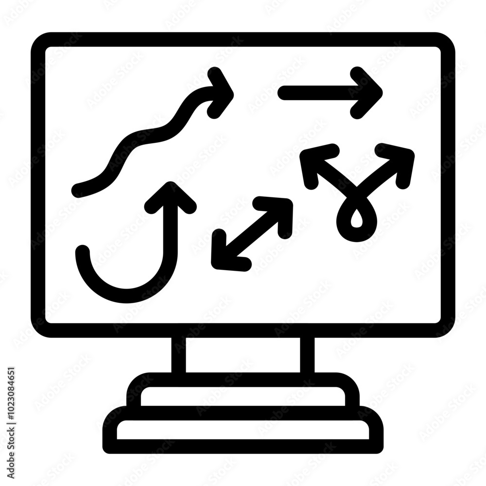 Infographic Arrows Vector Design Icon Style