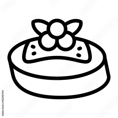 Bruschetta Vector Design Icon Style