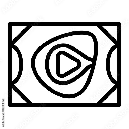 Uptown Rhapsody Vector Design Icon Style