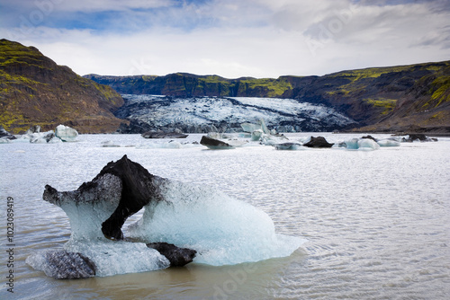 Sólheimajökull - an outlet ...