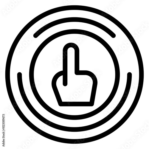 Touchline Trailblazer Vector Design Icon Style