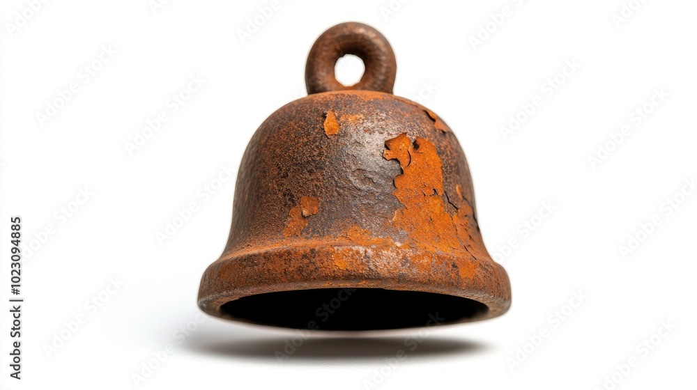 A rustic, weathered bell with a rich patina, perfect for vintage or rustic-themed designs and decor. A rustic, weathered bell with a rich patina, perfect for vintage or rustic-themed designs and decor.