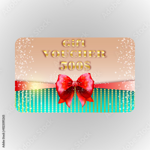 The design of the prize voucher, certificate, and VIP card.