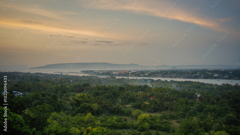 Early evening ordinary scenery in Bohol, Philippines Early evening ordinary scenery in Bohol, Philippines