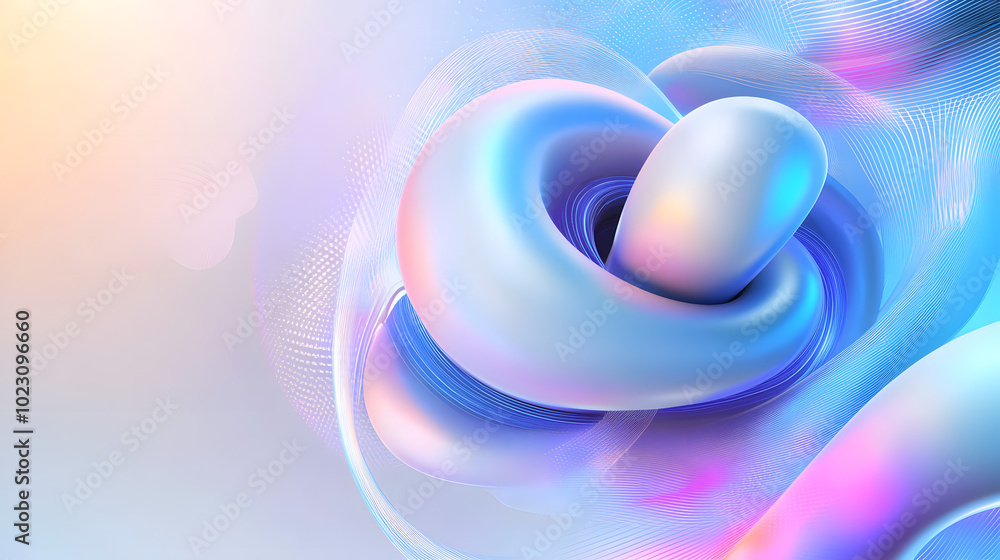 An abstract visualization of fintech innovation, with bold, futuristic shapes and lines. An abstract visualization of fintech innovation, with bold, futuristic shapes and lines.