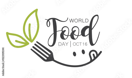 World food day, October 16.