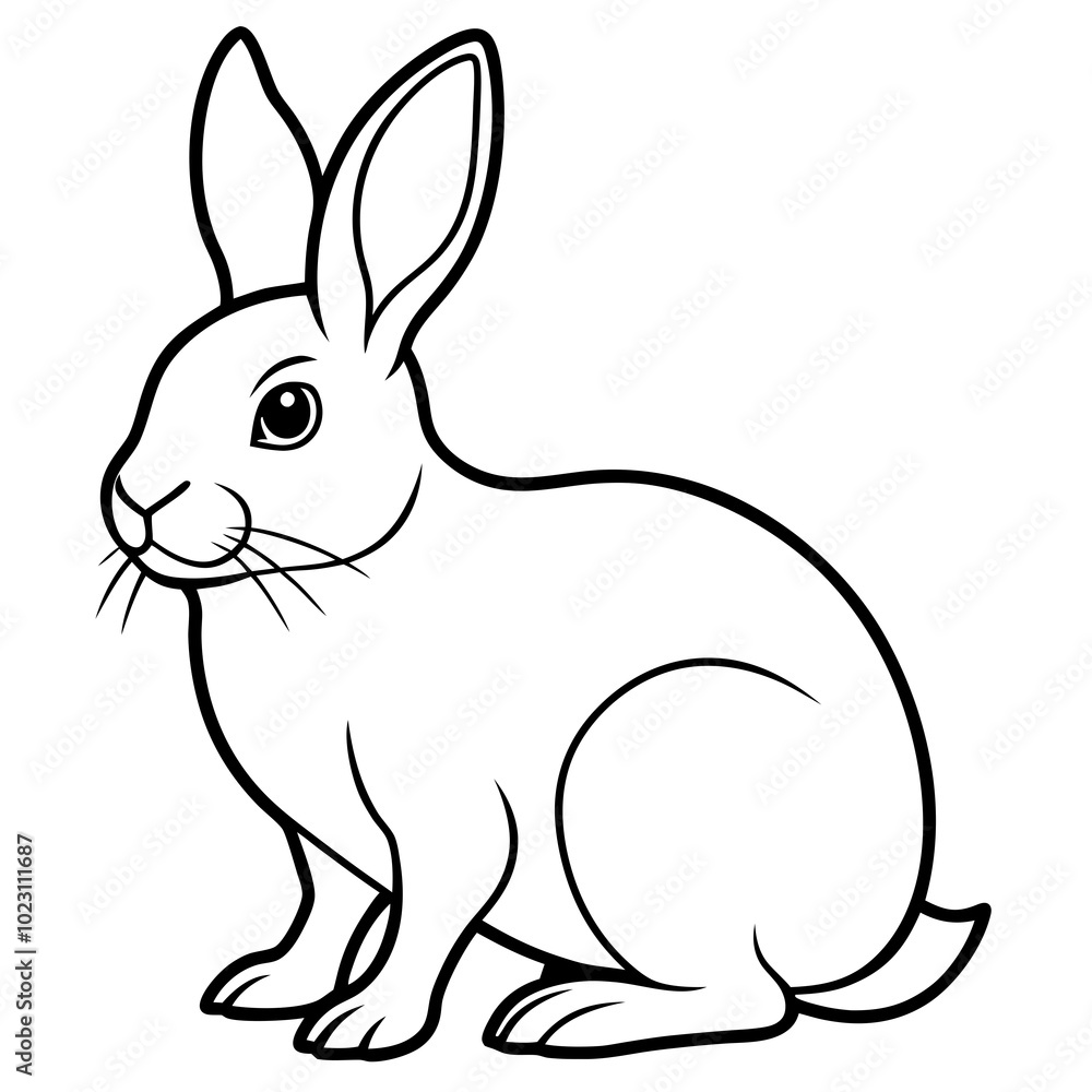 white rabbit isolated on white background white rabbit isolated on white background