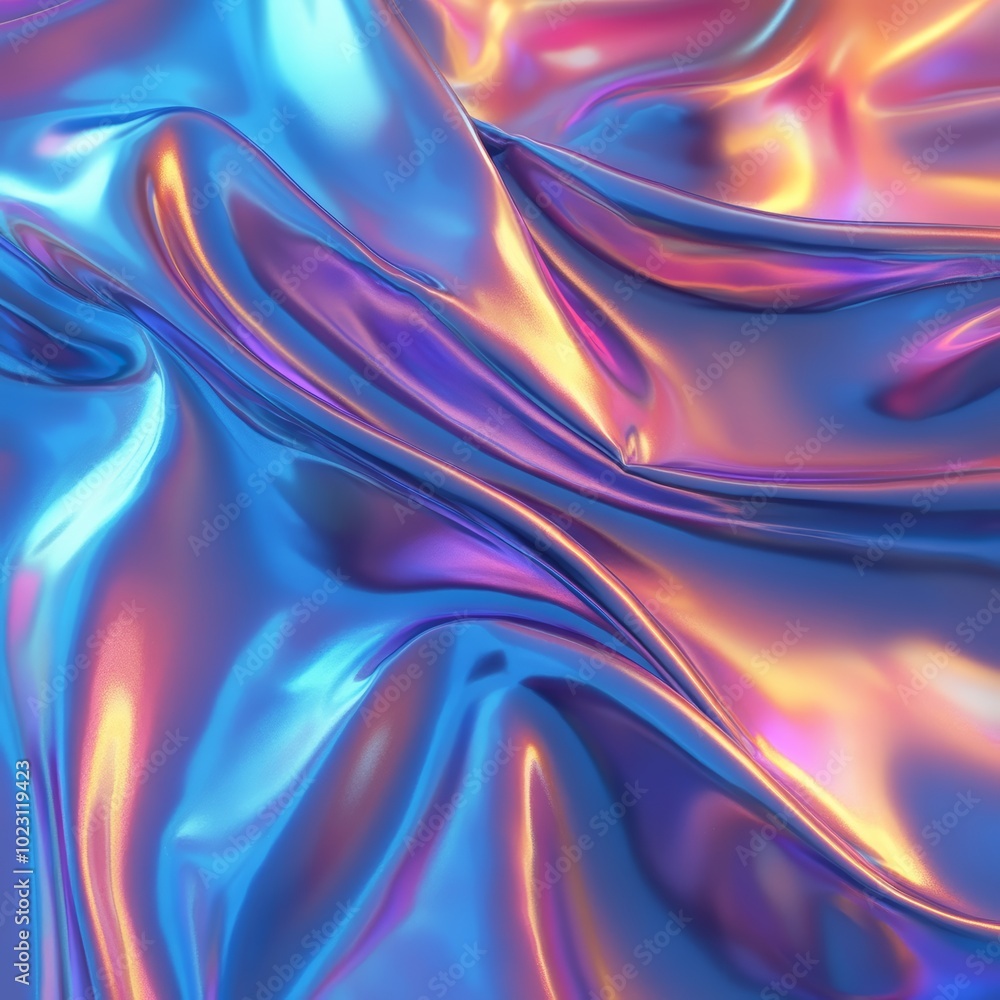 Shimmering abstract fabric in vibrant blue and purple tones. Shimmering abstract fabric in vibrant blue and purple tones.
