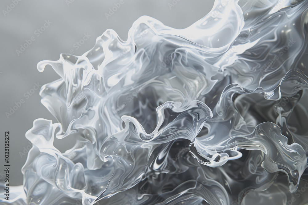 Artistic ing of translucent liquid flowing and morphing into dynamic shapes. Artistic ing of translucent liquid flowing and morphing into dynamic shapes.