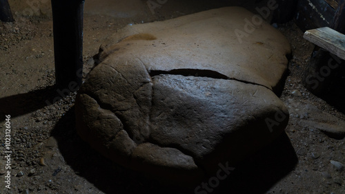 Ceramic block in Bosnian pyramid tunnels