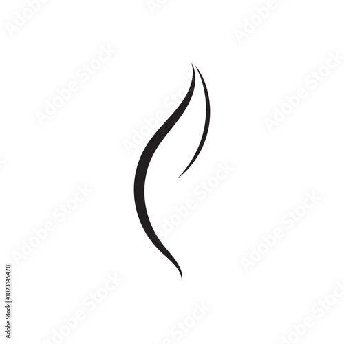 Smoke steam icon logo illustration isolated on white background Aroma vaporize icons. Smells vector line icon hot aroma stink or cooking steam symbols smelling or vapor