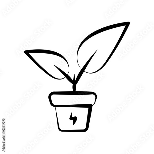 energy infused plant