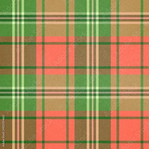 Vintage Plaid Seamless Pattern