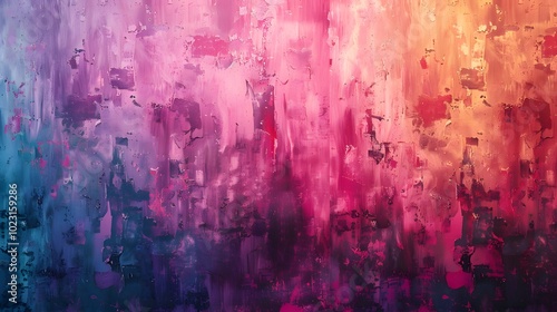 Vibrant Abstract Texture with Gradient Colors