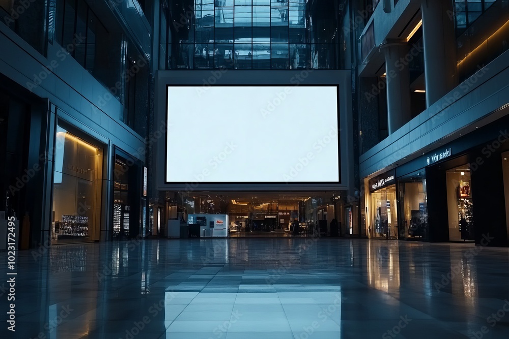 Mall mock up ad Mall mock up ad