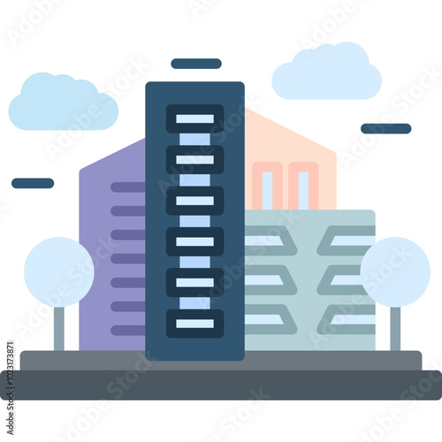 Cityscape icon