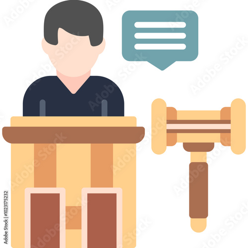 Court Hearing icon