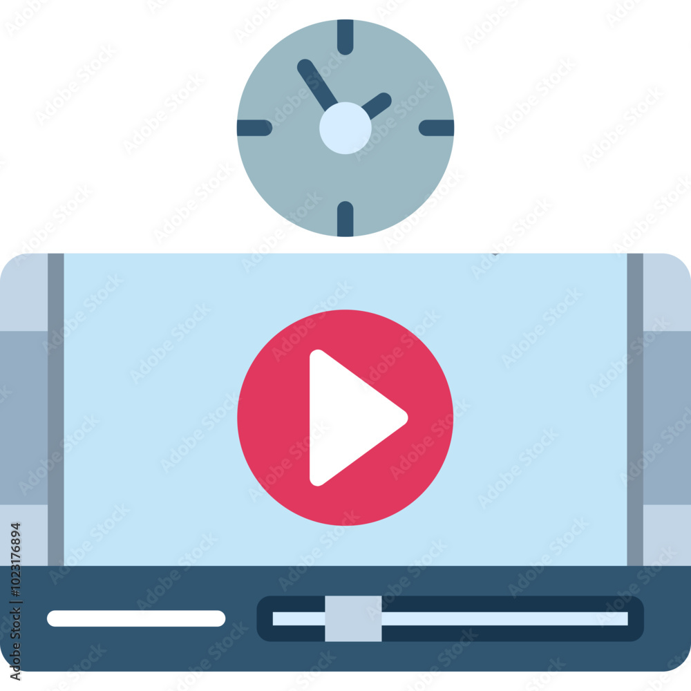 Video Timeline icon Video Timeline icon
