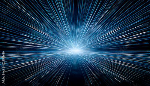 中央から光が放射されている背景素材