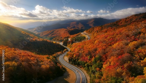 autumn in the mountains