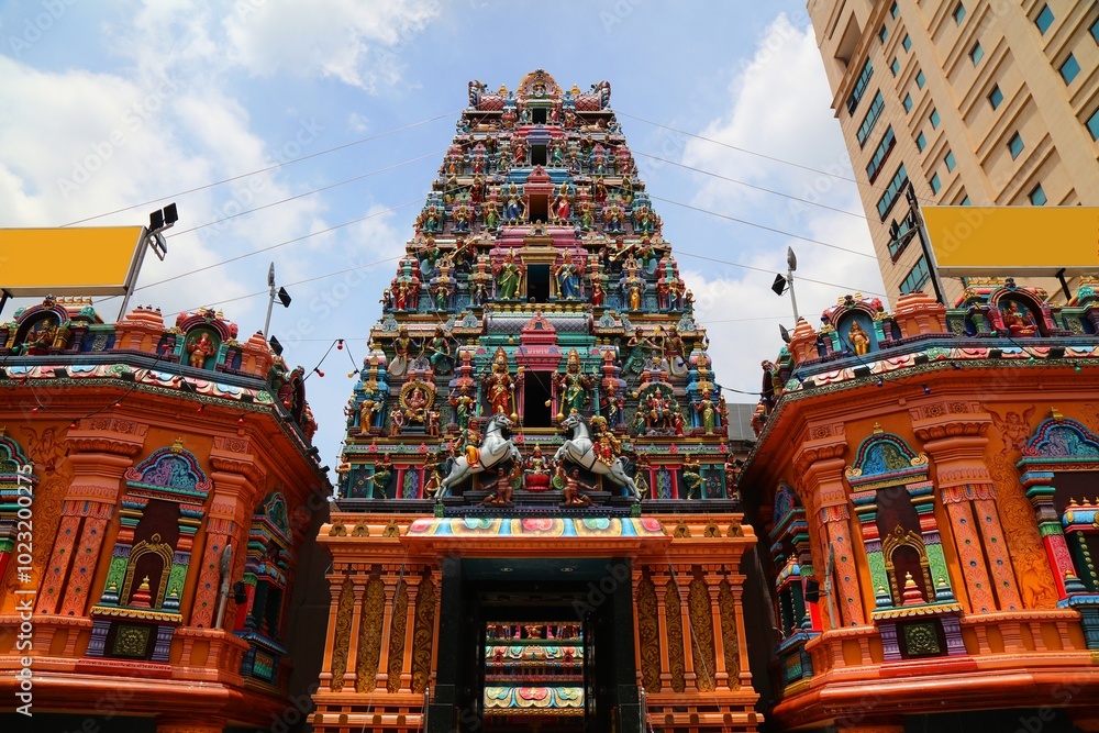 Fototapeta premium Kuala Lumpur - Sri Maha Mariamman Temple
