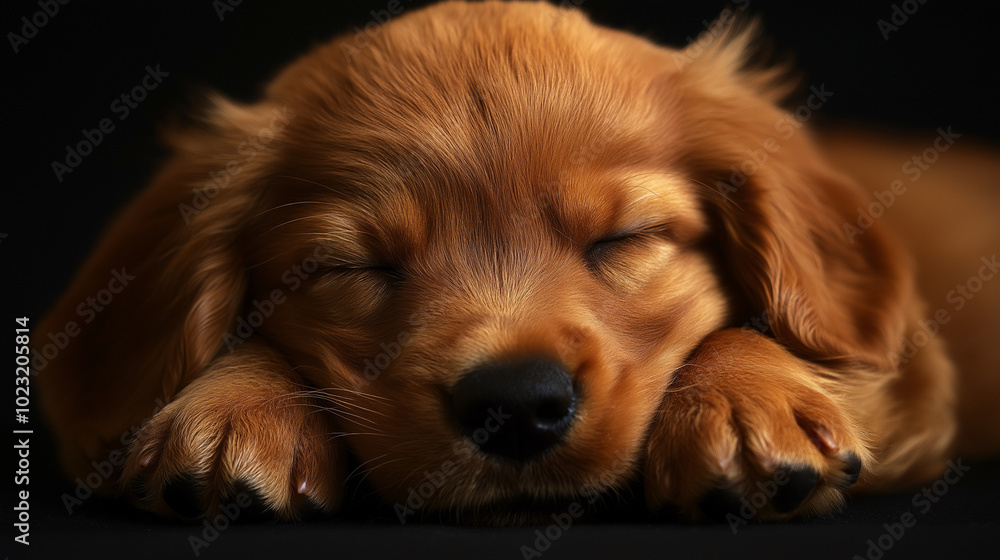 Mały, śliczny piesek - szczeniaczek