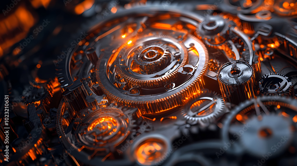 clock gear background and abstract . 3d, rendering, illustration clock gear background and abstract . 3d, rendering, illustration