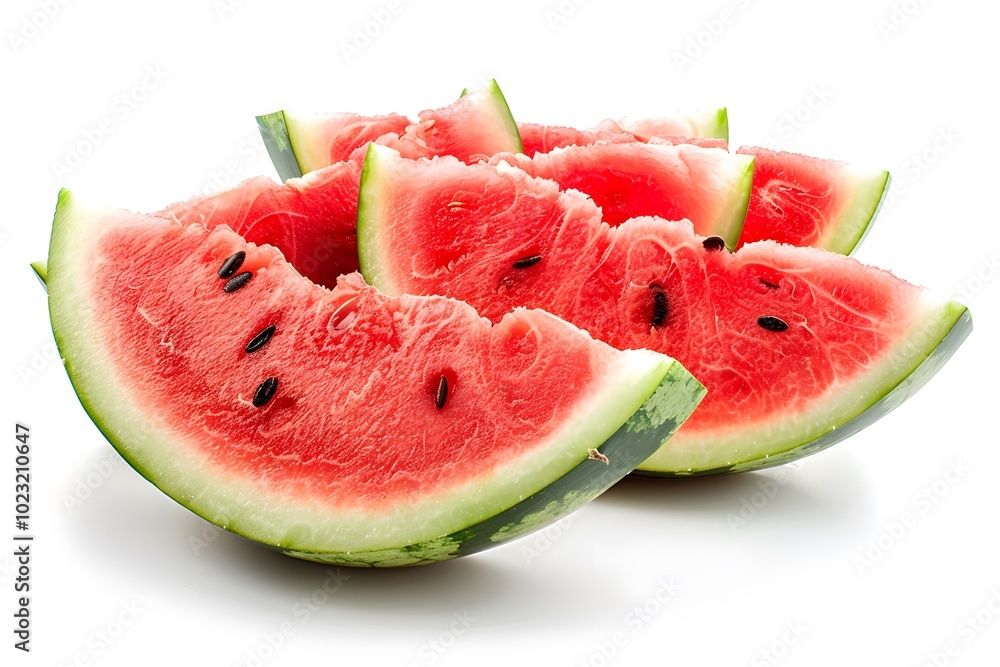 Fresh and Juicy Watermelon Slices Perfect for Summer Refreshment Fresh and Juicy Watermelon Slices Perfect for Summer Refreshment