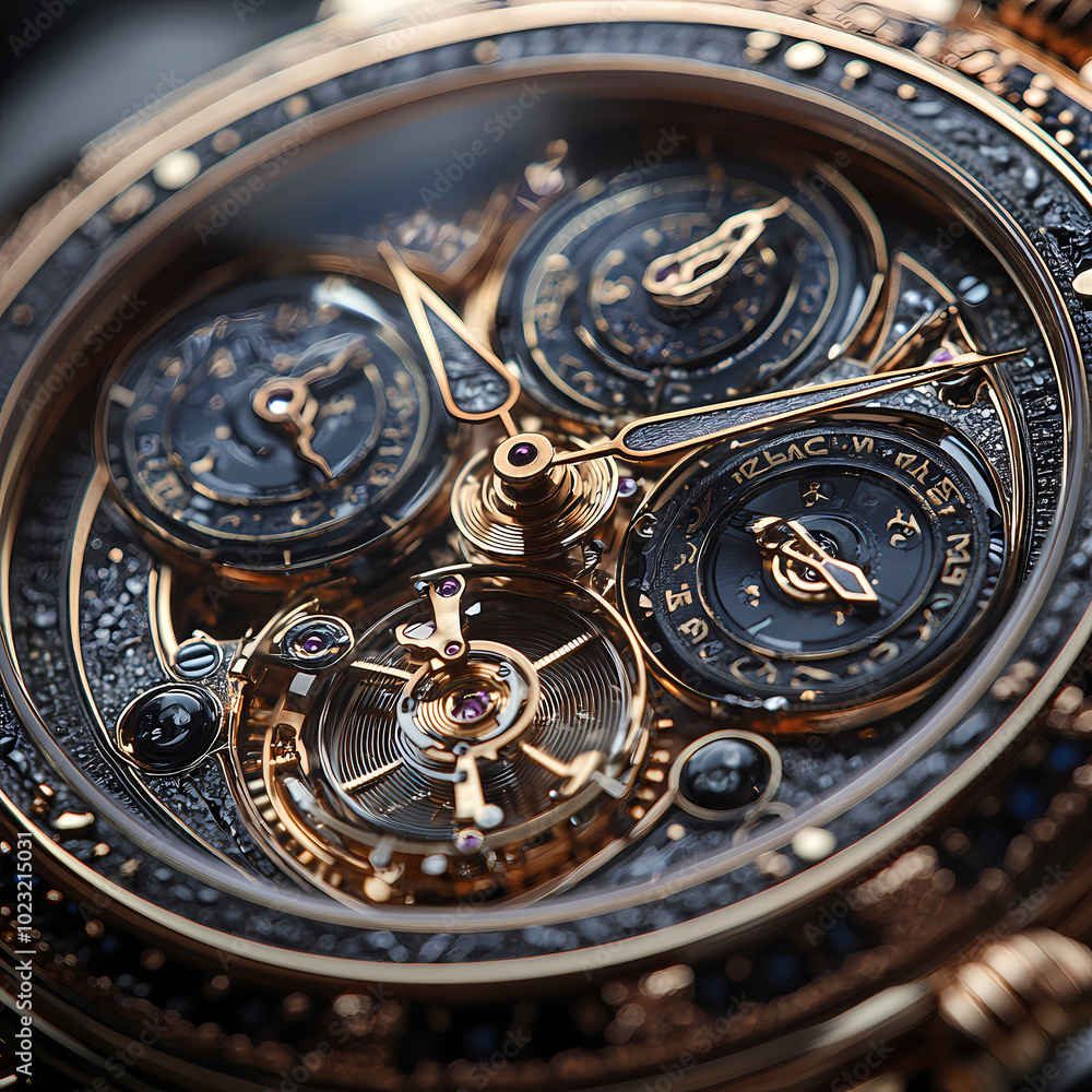 clock gear background and abstract . 3d, rendering, illustration