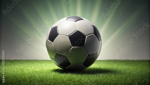 render of soccer football with drop shadow , sports, soccer, football, render, ball, play, game, competition, recreation