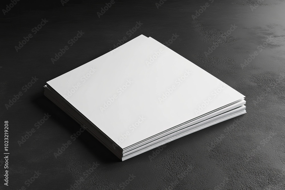 Fototapeta premium a4 mock up