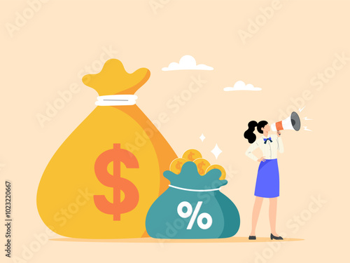 Invitation to invest with a percentage of investment profits