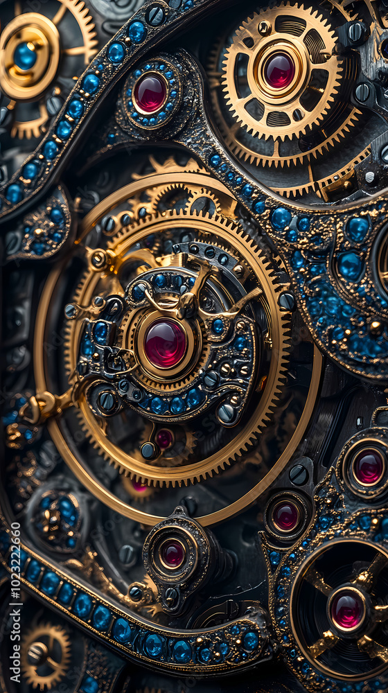 clock gear background and abstract . 3d, rendering, illustration clock gear background and abstract . 3d, rendering, illustration
