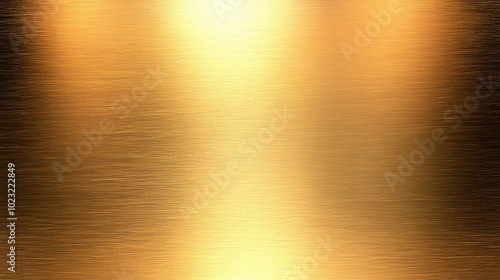 Brushed Gold Texture Background with Metallic Sheen