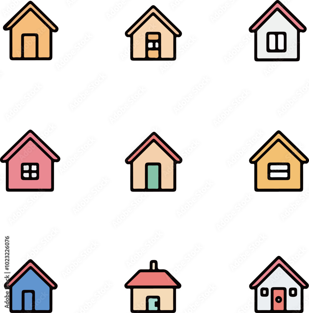 Home and Nature Icon Set