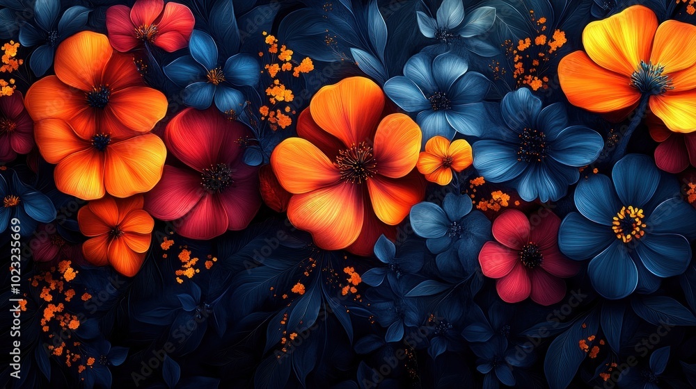 Vibrant Floral Arrangement Vibrant Floral Arrangement