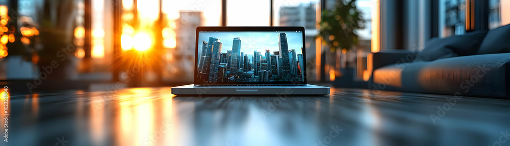 Virtual Meeting on Laptop with Glossy Screen | Remote Work Communication Technology Concept Photography | Laptop Displaying Video Conference in High-Resolution Capture | Work from Home Solutions and D Virtual Meeting on Laptop with Glossy Screen | Remote Work Communication Technology Concept Photography | Laptop Displaying Video Conference in High-Resolution Capture | Work from Home Solutions and D